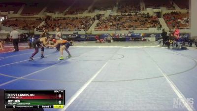 D3-126 lbs Champ. Round 1 - Jet Lien, Arizona College Prep vs Shevy Landis-Ku, Poston Butte