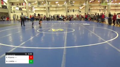 141 lbs Round Of 32 - Scott Kiyono, The University Of Virginia vs Nicholas Lirette, UNC