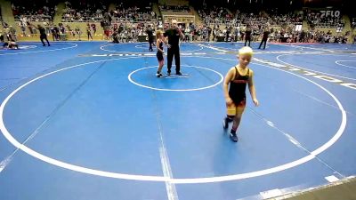 64 lbs Quarterfinal - Damien Owens, Heat vs Emerson Rollings, Tulsa Blue T Panthers