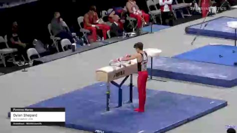 Dylan Shepard - Pommel Horse, Gymnastics USA - 2021 US Championships