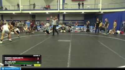 105 lbs Round 2 (8 Team) - Tommy Marchetti, Team Shutt vs Eli Nelson, Ranger WC