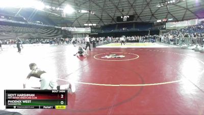 106 lbs Cons. Semi - Hoyt Harshman, Mat Demon Wrestling Club vs Phoenix West, Washington