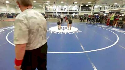 100 lbs Final - Lily Runez, Keene NH vs Samantha Bertini, Grizzlies Wrestling Academy