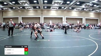 165 lbs Round Of 128 - Chase Jones, Ascend Wr Acd vs Jaime Lopez, Grizzlies