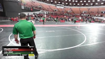 135 lbs 5th Place Match - William Batteen, Crass Trained vs Cael Reno, River Valley Youth Wrestling