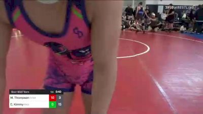 132 lbs Round 1 - Mason Damis, Ckwa vs Cyrus Hurd, Ragin Raisins Catawba