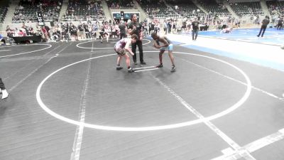 130 lbs 3rd Place - Jarius Johnson, Pitbull Wrestling Academy vs Axl Branham, Vian Wrestling Club