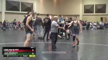 140 lbs Finals (2 Team) - Jake Van De Reit, Missouri Gold vs John Bramlett, Tennessee Black