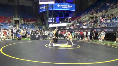 117 lbs Cons 32 #1 - Angelina Berry, Massachusetts vs Skyla Zimmerman, Idaho