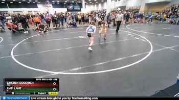 84 lbs Cons. Round 3 - Lincoln Goodrich, MN vs Liam Lane, IL