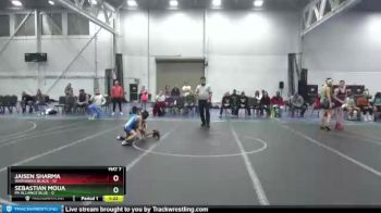 56 lbs Round 7 (8 Team) - Jaisen Sharma, Warhawks Black vs Sebastian Moua, PA Alliance Blue