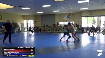 72kg/158.7lbs 3rd Place Match - Seichii Naddy, CYC vs Michael Uyemura, Birmingham