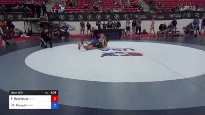 60 kg Rnd Of 64 - Frank Rodriguez, Interior Grappling Academy vs Gavin Rangel, Newberg High School Wrestling