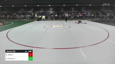 138 lbs Round Of 128 - Blase Mele, NJ vs Davis Parrow, MN