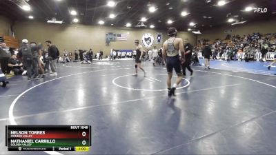 150 lbs Cons. Round 4 - Nelson Torres, Pioneer Valley vs Nathaniel Carrillo, Golden Valley