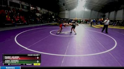 106 lbs Round 1 (16 Team) - Aden Zamora, Amarillo Tascosa vs Mario Aguero, Midlothian Heritage