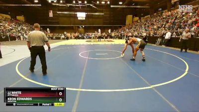 5A-165 lbs Quarterfinal - Keon Edwards, Newton vs JJ White, Pittsburg