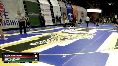 235 Class 2 lbs Cons. Round 3 - Addison Neumann, Eureka vs Riley Kortkamp, Ft. Zumwalt East