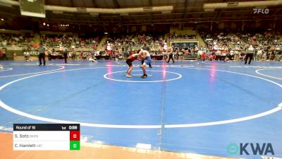 Round Of 16 - Sebastian Soto, Barnsdall Youth Wrestling vs Cutter Hamlett, HBT Grapplers