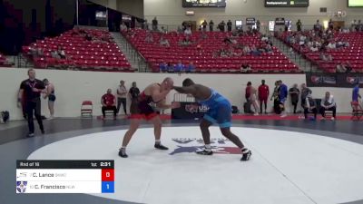 125 kg Rnd Of 16 - Christian Lance, Sunkist Kids Wrestling Club vs Ceron Francisco, Nittany Lion Wrestling Club / TMWC