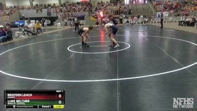 AA 145 lbs Semifinal - Luke Belcher, Bradley Central vs Brayden Leach, Summit