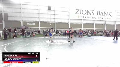 106 lbs Cons. Round 2 - Hunter Hurl, Sons Of Atlas Wrestling Club vs Ashdyn Densley, Utah