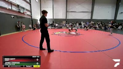 49 lbs Round 2 - Reed Hoyt, NWWC vs James Crisman, Canby Mat Club