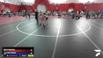 87 lbs Semifinal - Kyle Menuez, CO vs Carter Booze, NE