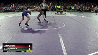 D3-126 lbs Cons. Round 1 - Laiken Reeves, Standish-Sterling HS vs Steven Shannon, Algonac HS