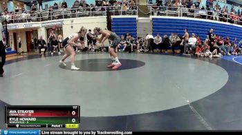 117 lbs Semis (4 Team) - Kyle Howard, Noblesville vs Ava Strayer, Crown Point