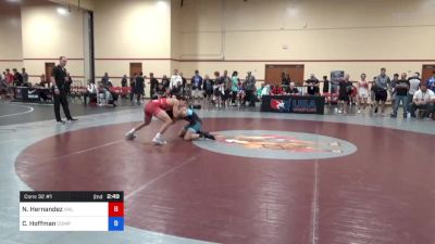 61 kg Cons 32 #1 - Nathan Hernandez, Vail Wrestling Academy vs Colson Hoffman, Compound Wrestling