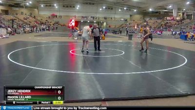 160 lbs Semis & 1st Wb (8 Team) - Mason Lillard, Signal Mountain vs Jerzy Hendrix, Tullahoma