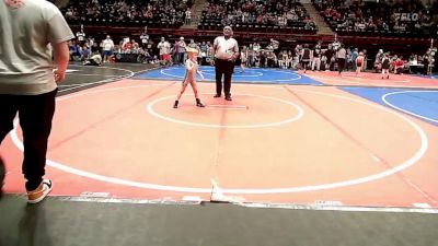 52 lbs Consi Of 8 #1 - Kyler Douglas, Genesis Wrestling vs Coy Clarke, Sallisaw Takedown Club