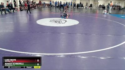 65 lbs Finals (8 Team) - Luke Beste, Waconia vs Rowan Schreifels, Paynesville