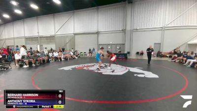 182 lbs Semis & 3rd Wb (16 Team) - Bernard Harrison, Michigan Blue vs Anthony Sykora, Minnesota Red