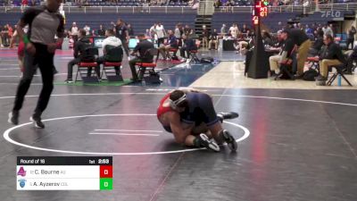 184 lbs Round Of 16 - Connor Bourne, American vs Aaron Ayzerov, Columbia