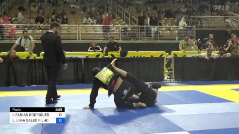 IAN FARIAS RODRIGUES vs LUCIANO LIMA SALES FILHO 2024 Pan Jiu Jitsu IBJJF Championship