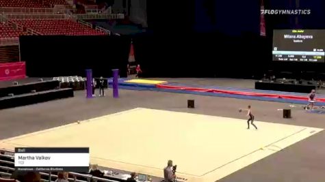 Martha Valkov - Ball, TCT - 2021 USA Gymnastics Championships