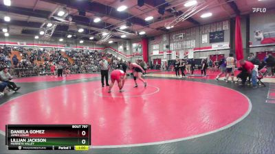 235 lbs Cons. Round 2 - Lillian Jackson, Murrieta Valley vs Daniela Gomez, James Logan