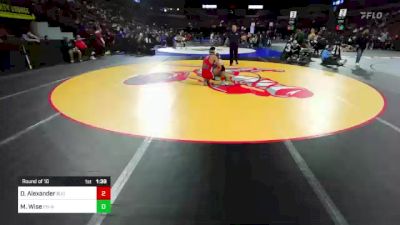 145 lbs Round Of 16 - Devin Alexander, Buchanan (CS) vs Maxwell Wise, Foothill (NC)