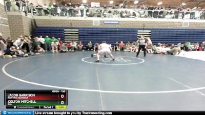 150 lbs Semifinal - Jacob Garrison, Fighting Squirrels vs Colton Mitchell, N/a