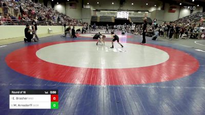 73 lbs Round Of 16 - Evelyn Brasher, Bison Takedown Wrestling Club vs Matthew Arnsdorff, Georgia