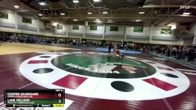 85 lbs Cons. Round 4 - Cooper Skarsgard, Stanley Wrestling Club vs Lane Willson, Miles City Wrestling Club