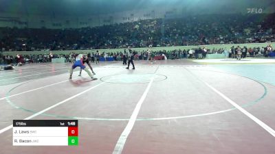 175 lbs Round Of 64 - Jacob Laws, Saint's Wrestling Club vs Riley Bacon, Jay Wrestling Club