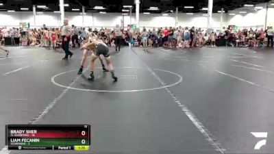 72 lbs Round 1 (8 Team) - Liam Fecanin, Scorpions vs Brady Sher, FL Scorpions