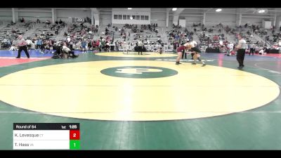 152 lbs Round Of 64 - Kyle Levesque, CT vs Tristan Hass, VA