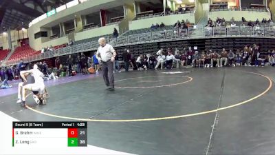 120 lbs Round 5 (8 Team) - Zack Long, Garden City vs Garrison Brehm, Waverly