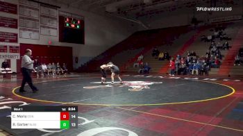 125 lbs Rr Rnd 1 - Christopher  Merlo, Edinboro  vs Bronson Garber, Bloomsburg