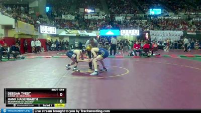 A - 152 lbs Champ. Round 1 - Hank Hagenbarth, Beaverhead Co. (Dillon)/ Sheridan/Twin Bridges vs Deegan Tvedt, Custer Co. (Miles City)