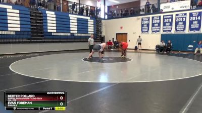 285 lbs Quarterfinal - Dexter Pollard, Northland Community And Tech College vs Evan Foreman, Dubuque